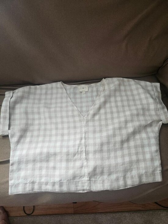 Lou & Grey Tops - Lou & Gray by LOFT Linen Top Size L